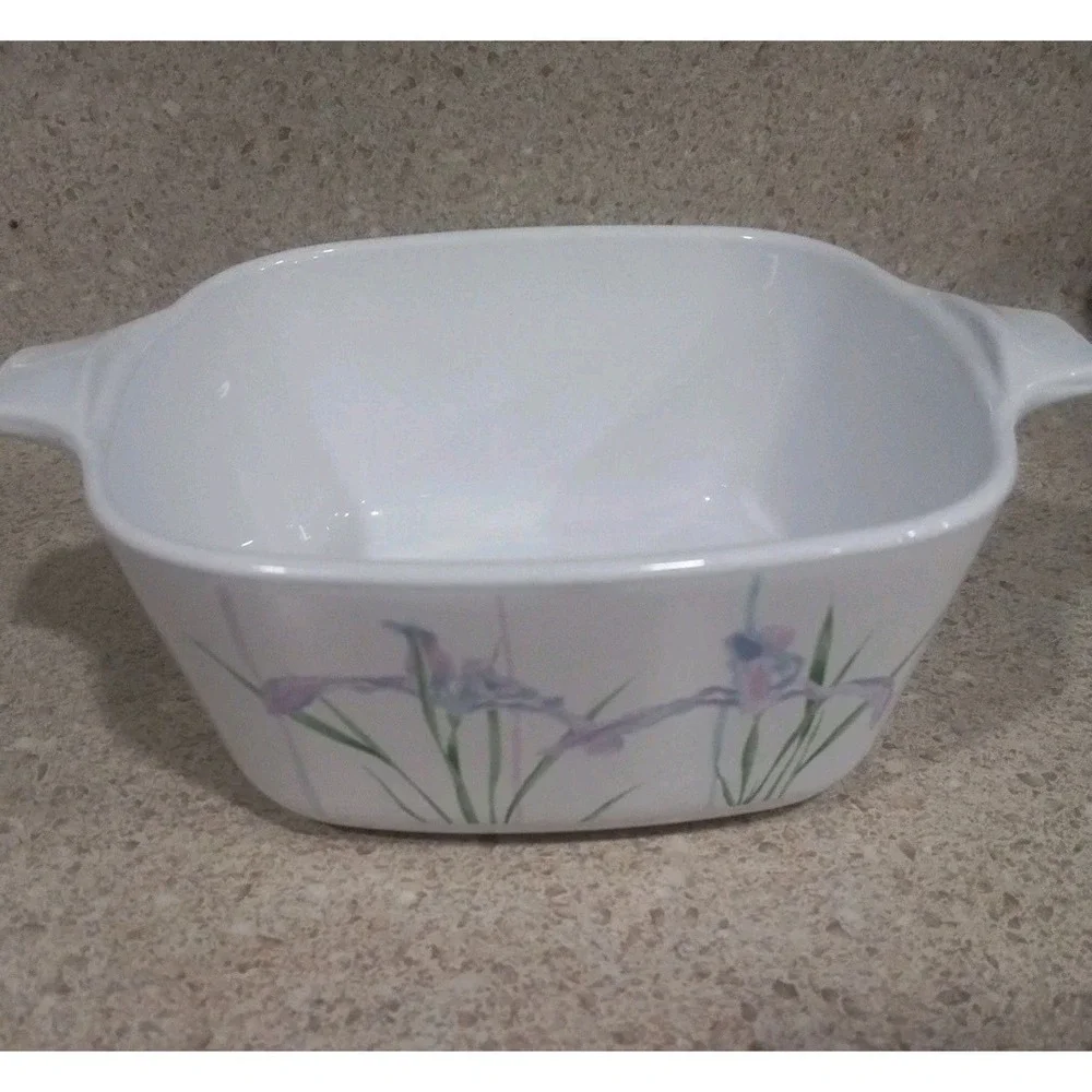 Corning Ware Shadow Iris Small Casserole Dish Only P-43-B 700 ml 2 Cup No Lid